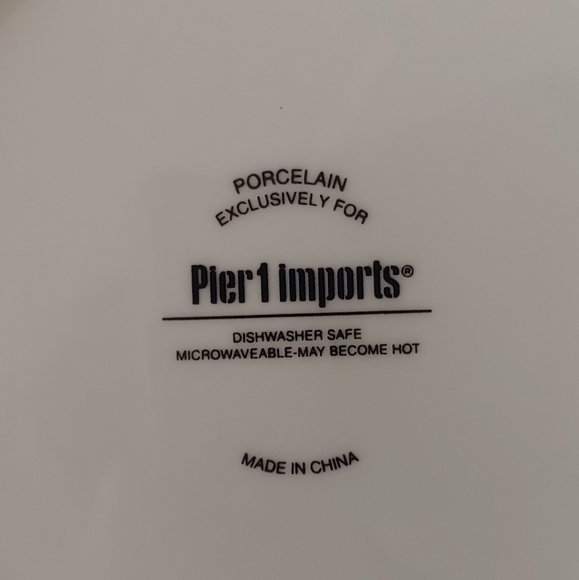 Pier One Appetizer Plate Set - Picture 4 of 8